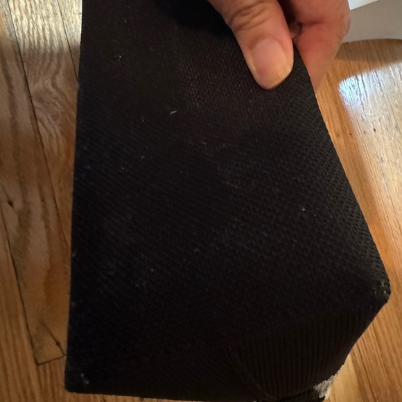 Rothy’s Vanity Pouch - Black Mist With Hooks For Cross Body.  Large Pouch Only! - Picture 9 of 10